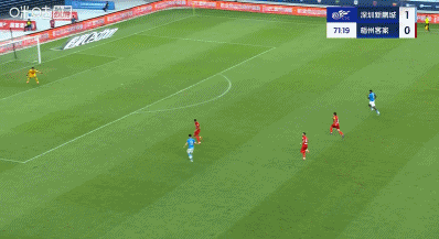 新鹏城2-0领跑  梅州！加西亚射球  被扑，韦斯利补射完成双响